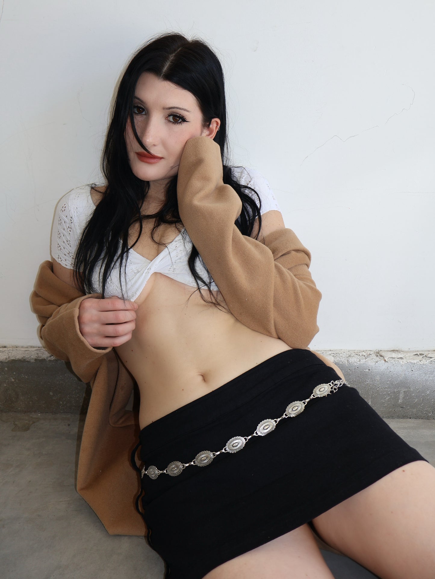 Restyle Belt Skort- Western Belt