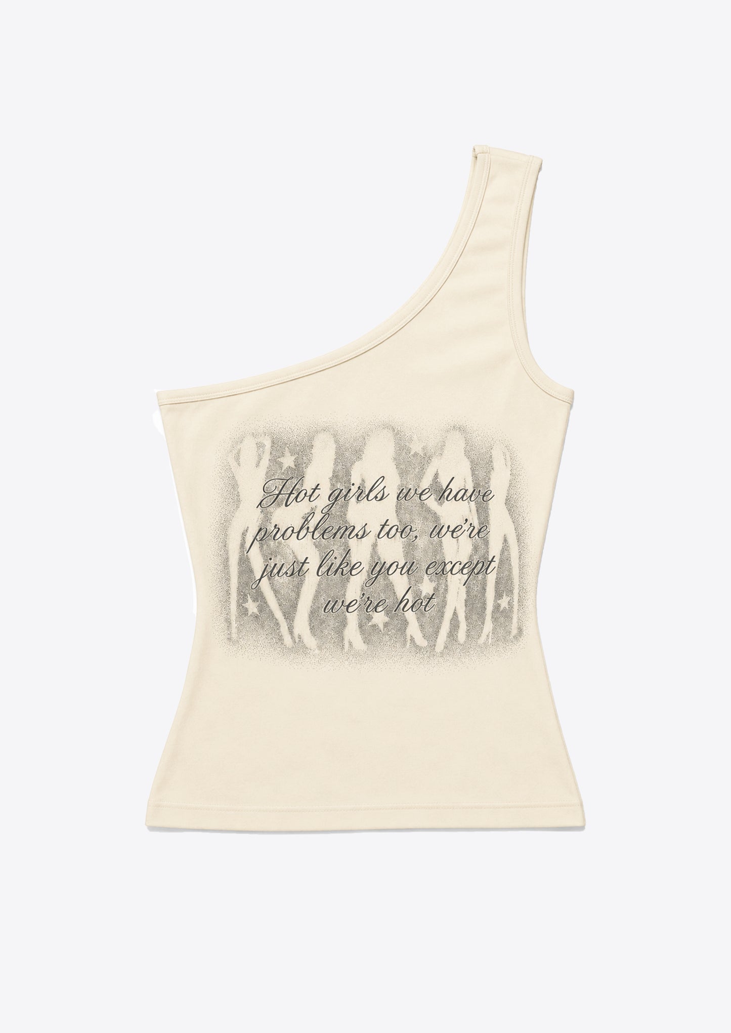 Hot Girl One Shoulder Tank