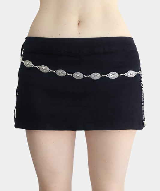 Restyle Belt Skort- Western Belt