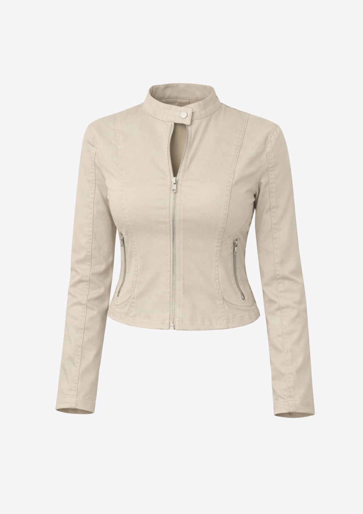 Moto Doll Jacket- Fawn