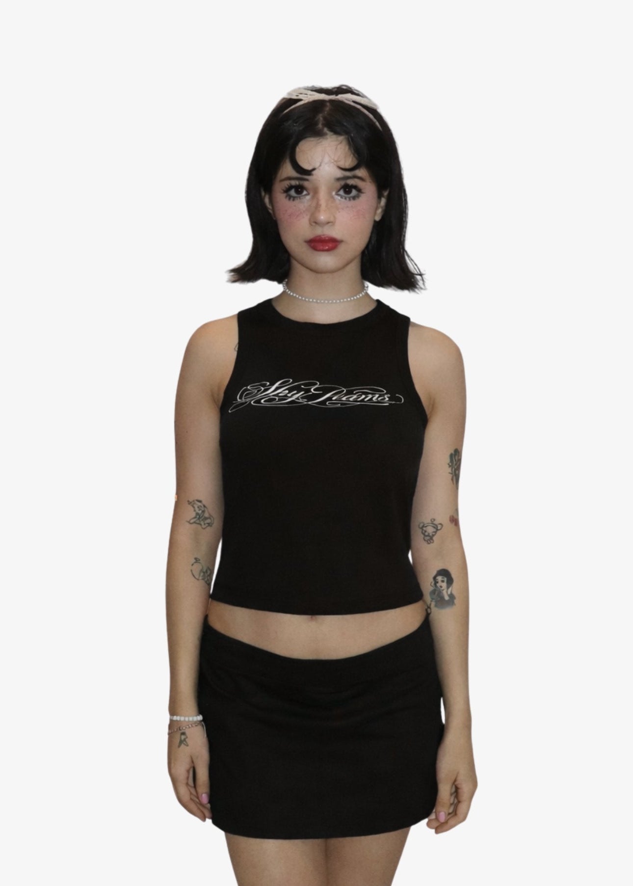 Cotton Baby Tank- Black