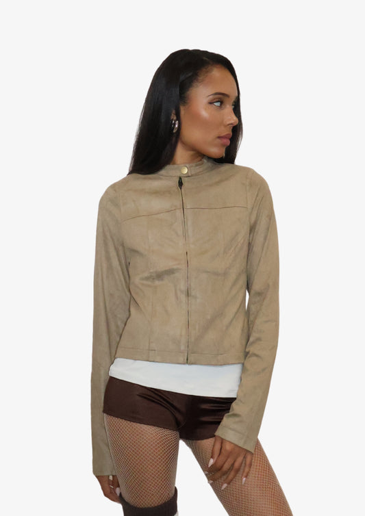 Soft Suede Jacket