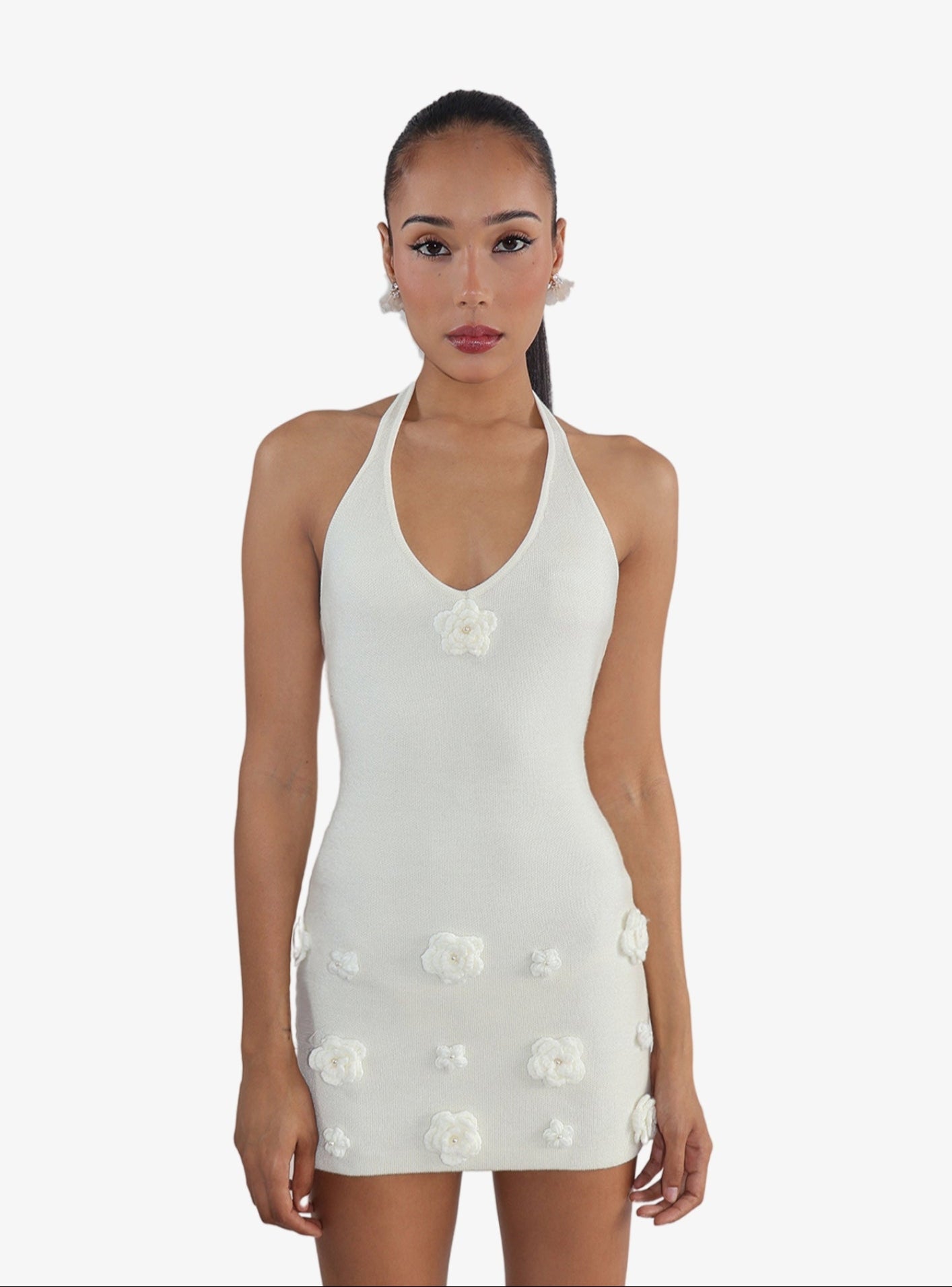 Bouquet Knit Dress
